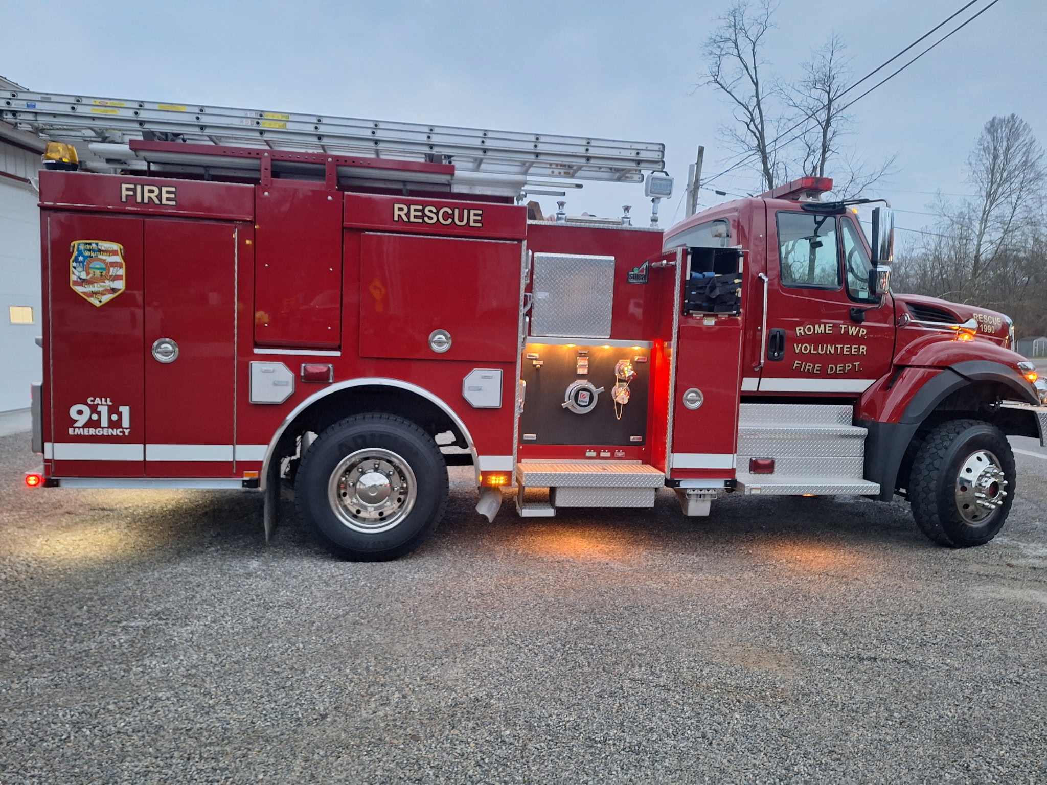 Rome Township Fire Truck